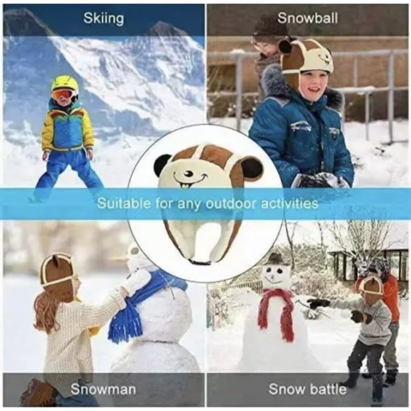 Winter Warm Hat and Face Cover for Baby Toddler - NEW - Picture 3 of 5